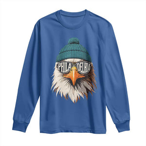 Funny PFE Game Day Long Sleeve Shirt Green Sunglasses Football Lover TS11 Royal Blue Print Your Wear