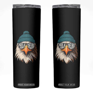 Philadelphia Fan Skinny Tumbler Eagles Sport Philly Fan Game Day TS11 Black Print Your Wear