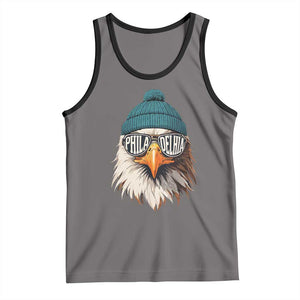 Philadelphia Fan Tank Top Eagles Sport Philly Fan Game Day TS11 Deep Heather Black Print Your Wear