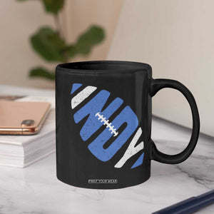 IFC Blue Football Lovers Game Day Coffee Mug TS11 Print Your Wear