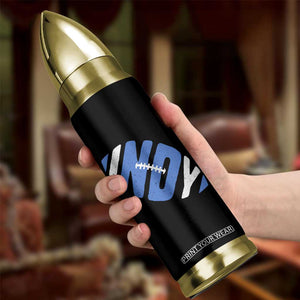 IFC Blue Football Lovers Game Day Bullet Tumbler TS11 Print Your Wear