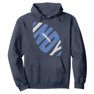 IFC Blue Football Lovers Game Day Hoodie TS11 Navy Print Your Wear
