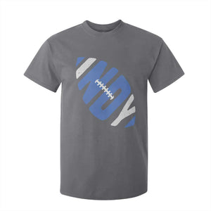 IFC Blue Football Lovers Game Day T Shirt For Kid TS11 Charcoal Print Your Wear
