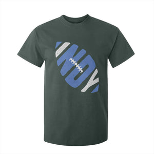 IFC Blue Football Lovers Game Day T Shirt For Kid TS11 Dark Forest Green Print Your Wear