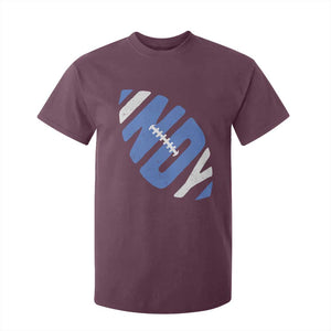IFC Blue Football Lovers Game Day T Shirt For Kid TS11 Maroon Print Your Wear