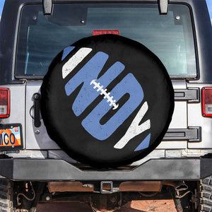 IFC Blue Football Lovers Game Day Spare Tire Cover TS11 No hole Black Print Your Wear