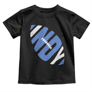 IFC Blue Football Lovers Game Day Toddler T Shirt TS11 Black Print Your Wear