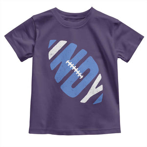 IFC Blue Football Lovers Game Day Toddler T Shirt TS11 Purple Print Your Wear