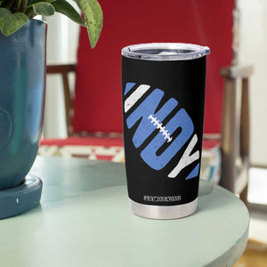 IFC Blue Football Lovers Game Day Tumbler Cup TS11 Print Your Wear