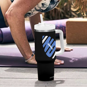 IFC Blue Football Lovers Game Day Tumbler With Handle TS11 Print Your Wear