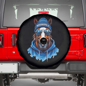 IFC Football Lover Spare Tire Cover Blue Equine Shoe Sport Fan Game Day TS11 Black Print Your Wear