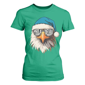 Christmas Philadelphia Fan T Shirt For Women Santa Eagles Sport Philly Fan Game Day TS11 Irish Green Print Your Wear