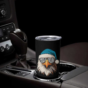 Christmas Football Lover Tumbler Cup Green Santa PFE Game Day TS11 Print Your Wear