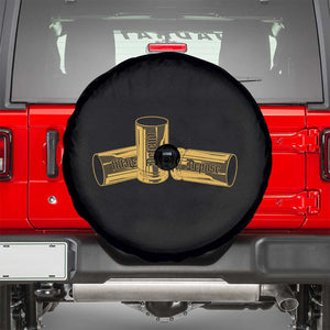 Deny Defend Depose Spare Tire Cover Vintage Bullet Shells TS11 Black Print Your Wear