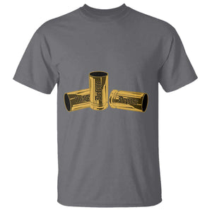 Deny Defend Depose T Shirt Vintage Bullet Shells TS11 Charcoal Print Your Wear