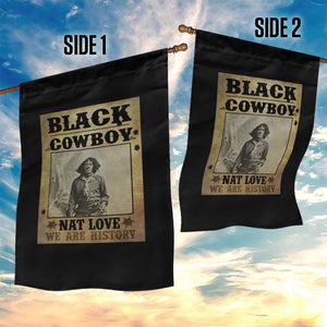Black Cowboy Nat Love Garden Flag Black History Month TS11 Print Your Wear