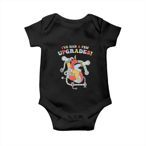 Congenital Heart Disease CHD Awareness Baby Onesie I've Had A Few Upgrades Mechanic Toy Heart TS11 Black Print Your Wear
