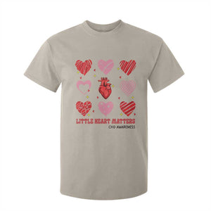 Congenital Heart Disease CHD Awareness T Shirt For Kid Little Heart Matters TS11 Sand Print Your Wear
