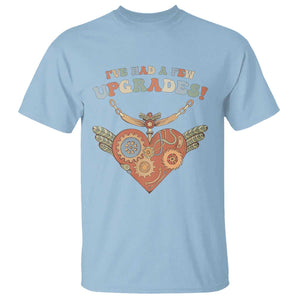 Congenital Heart Disease CHD Awareness T Shirt I've Had A Few Upgrades Toy Heart TS11 Light Blue Print Your Wear