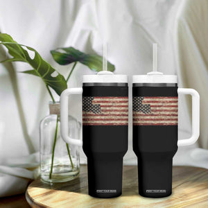 Louisiana Pride Vintage American Flag State Map Tumbler With Handle TS11 Print Your Wear
