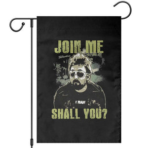 Adam Inspired Memorial Garden Flag Join Me Shall You The Woo Tribute TS11 Black Print Your Wear