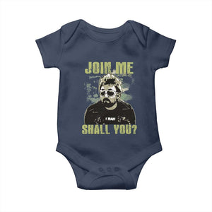 Adam Inspired Memorial Baby Onesie Join Me Shall You The Woo Tribute TS11 Navy Print Your Wear