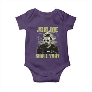 Adam Inspired Memorial Baby Onesie Join Me Shall You The Woo Tribute TS11 Purple Print Your Wear
