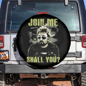 Adam Inspired Memorial Spare Tire Cover Join Me Shall You The Woo Tribute TS11 No hole Black Print Your Wear