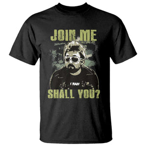 Adam Inspired Memorial T Shirt Join Me Shall You The Woo Tribute TS11 Black Print Your Wear