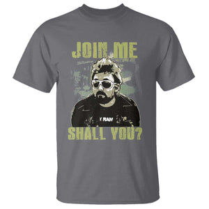 Adam Inspired Memorial T Shirt Join Me Shall You The Woo Tribute TS11 Charcoal Print Your Wear