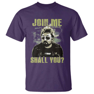 Adam Inspired Memorial T Shirt Join Me Shall You The Woo Tribute TS11 Purple Print Your Wear