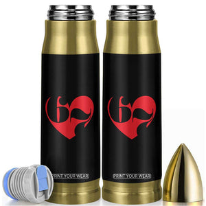 Funny Six Seven 67 Meme Valentines Day Red Heart Bullet Tumbler TS11 Black Print Your Wear