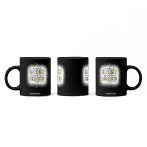 Not Lucky Simply Blessed Coffee Mug Blessed Christian Shamrocks St Patricks Day TS11 Print Your Wear