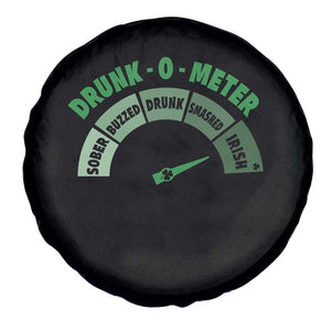Funny Irish St. Patrick's Day Spare Tire Cover Drunk-O-Meter Drinking Party Shamrock TS11 Print Your Wear
