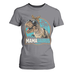 Mamasaurus Funny Dinosaur Mama T Shirt For Women Mothers Day Family Matching TS11 Charcoal Print Your Wear