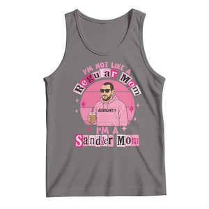 I Am Not Like A Regular Mom I Am A Sandler Mom Tank Top Funny Mother's Day Meme TS11 Deep Heather Print Your Wear