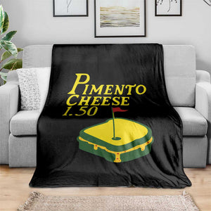 Pimento Cheese Throw Blanket Golf Foodie Golfer Tournament TS11 Print Your Wear