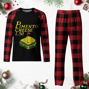 Pimento Cheese Plaid Pajama Set Golf Foodie Golfer Tournament TS11 Buffalo Plaid Print Your Wear