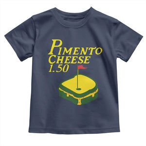 Pimento Cheese Toddler T Shirt Golf Foodie Golfer Tournament TS11 Navy Print Your Wear