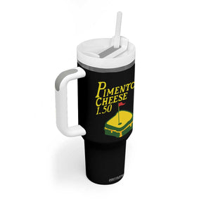Pimento Cheese Tumbler With Handle Golf Foodie Golfer Tournament TS11 Print Your Wear