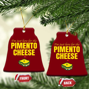 I'm Just Here For The Pimento Cheese Ceramic Ornament Funny Golf Foodie TS11 Print Your Wear