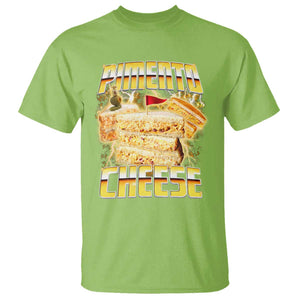 Pimento Cheese T Shirt Funny Cheesemonger Cheese Lovers Bootleg Art TS11 Lime Print Your Wear