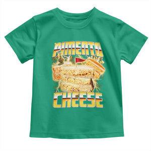 Pimento Cheese Toddler T Shirt Funny Cheesemonger Cheese Lovers Bootleg Art TS11 Irish Green Print Your Wear