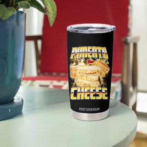 Pimento Cheese Tumbler Cup Funny Cheesemonger Cheese Lovers Bootleg Art TS11 Print Your Wear