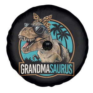 Grandmasaurus Funny Dinosaur Grandma Spare Tire Cover Family Matching TS11 Print Your Wear