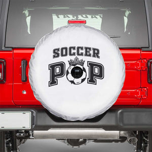 Soccer Pop Spare Tire Cover Football Family Matching Team Player Father's Day TS11 White Print Your Wear