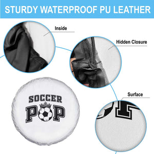 Soccer Pop Spare Tire Cover Football Family Matching Team Player Father's Day TS11 Print Your Wear