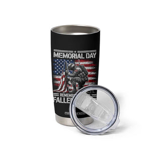 Memorial Day Tumbler Cup Remembering Our Fallen Heroes Veteran Day American Flag TS11 Print Your Wear
