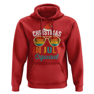 Funny Christmas In July Squad Hoodie Summer Xmas Beach Sunglasses TS11 Red Print Your Wear