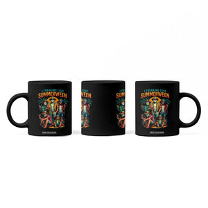 Funny I Freaking Love Summerween Coffee Mug Horror Halloween Summer TS11 Print Your Wear